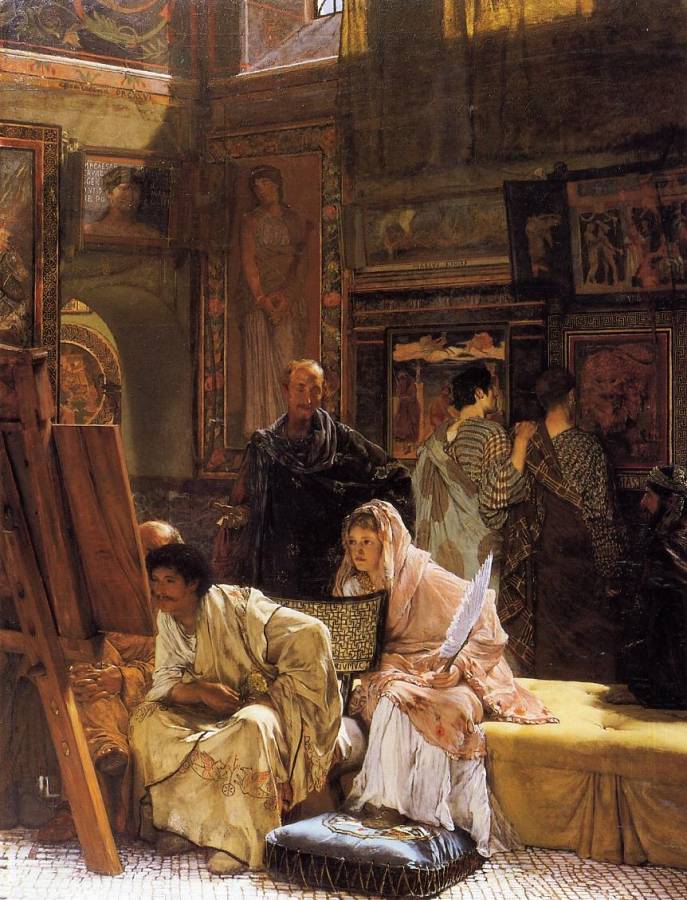 Alma-Tadema Lawrence - La galerie de tableaux.jpg